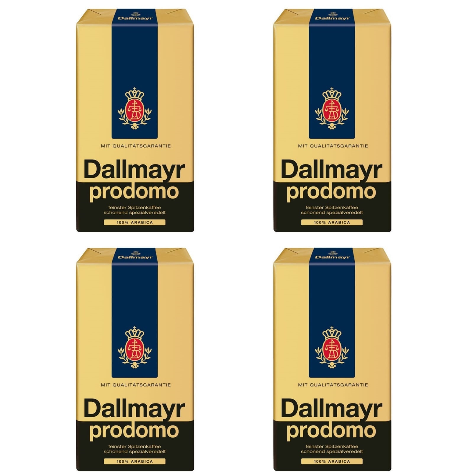 Кофе молотый Dallmayr Prodomo, 250 г х 4 шт