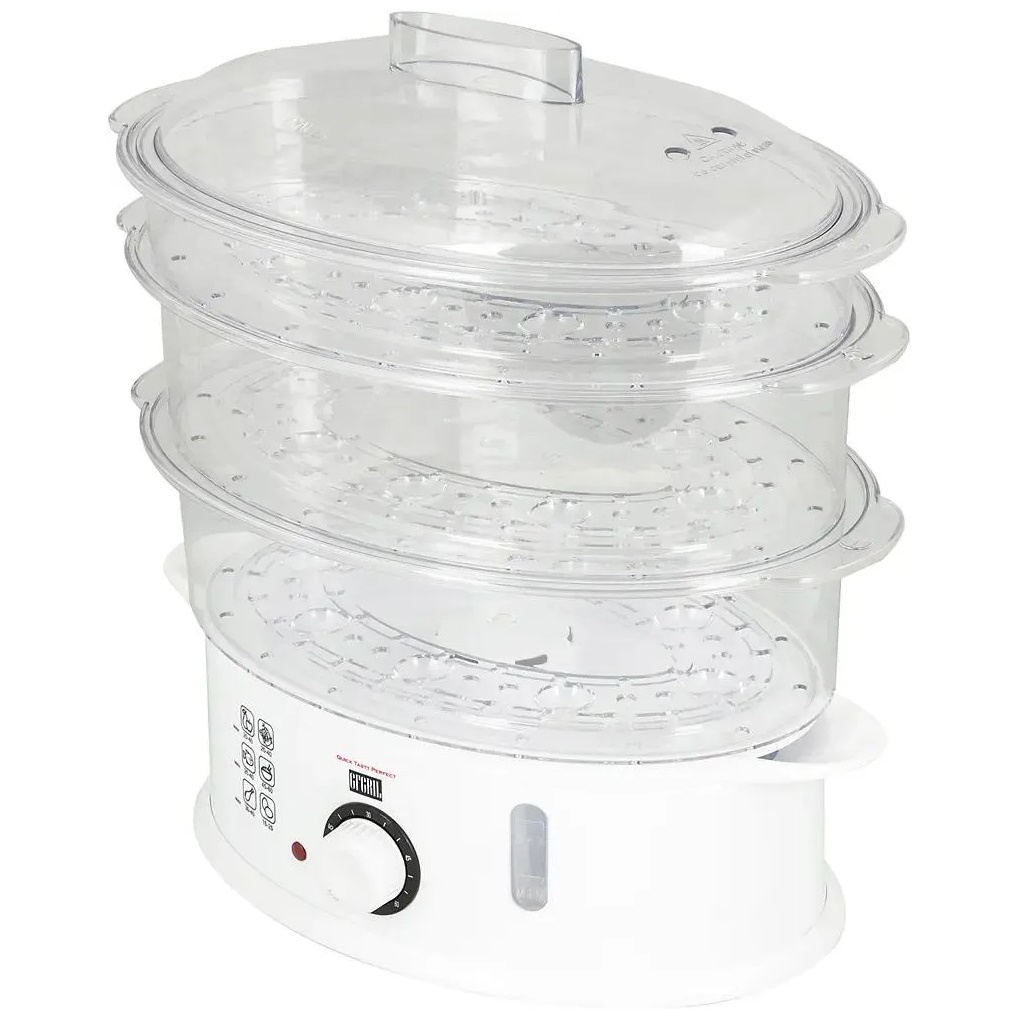 

Пароварка GFGRIL GFS-5MPP белый, GFS-5MPP