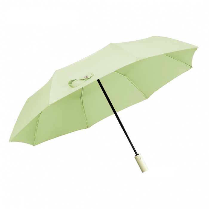 фото Зонт складной автоматический унисекс xiaomi automatic umbrella back, matcha green