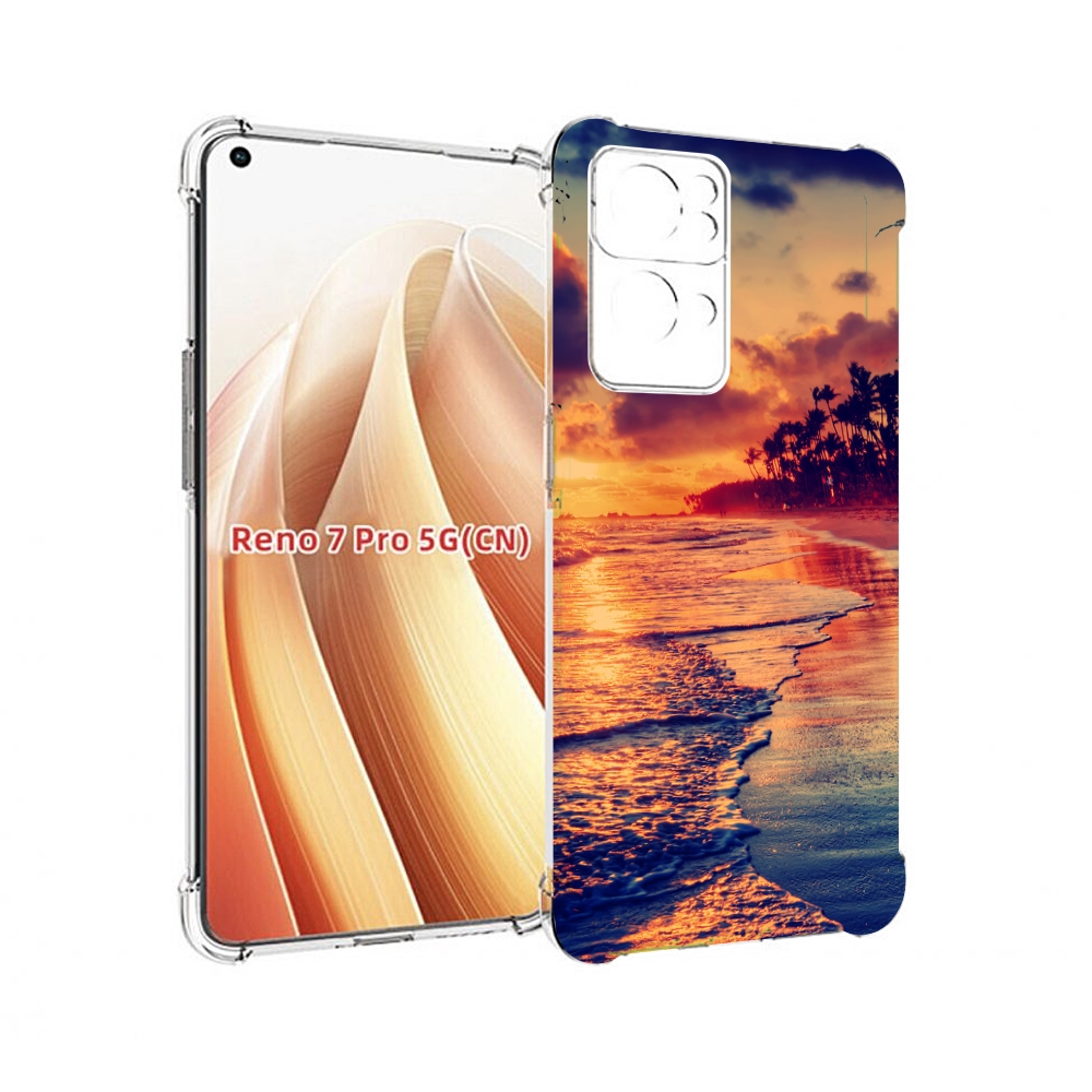 

Чехол MyPads Берег для OPPO Reno7 Pro 5G, Прозрачный, Tocco
