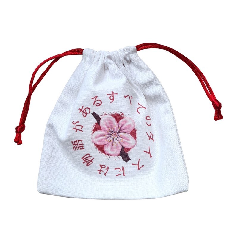 

Мешочек для кубиков для настольных ролевых игр - Japanese Dice Bag: Breath of Spring