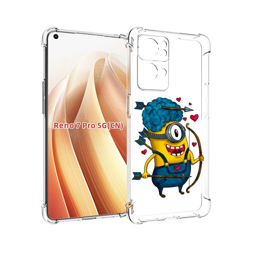 

Чехол MyPads Миньон купидон для OPPO Reno7 Pro 5G, Прозрачный, Tocco