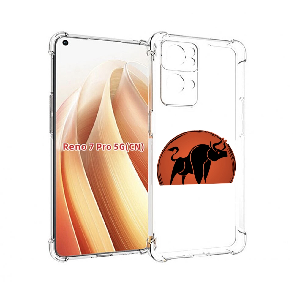 

Чехол MyPads Бык-2 для OPPO Reno7 Pro 5G, Прозрачный, Tocco