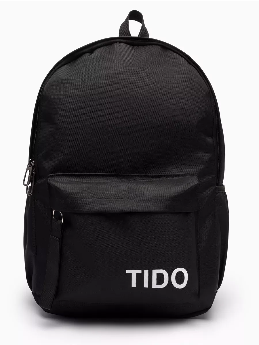 Рюкзак унисекс TIDO универсальный черный, 44х30х15 см
