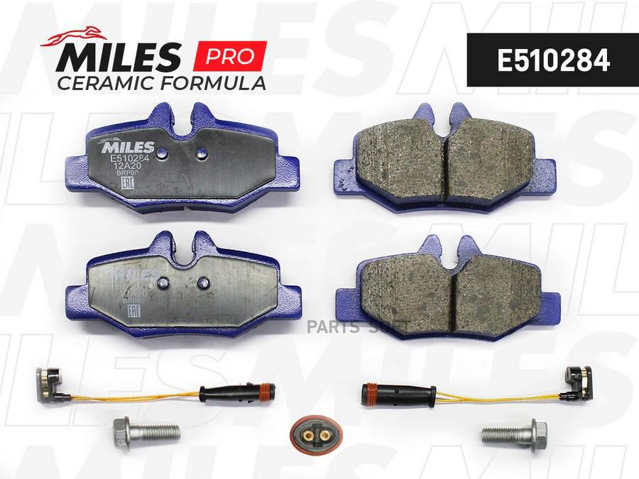 

Колодки Тормозные Mercedes Viano/Vito W639 03- Задние С Датч. Ceramic Miles E510284