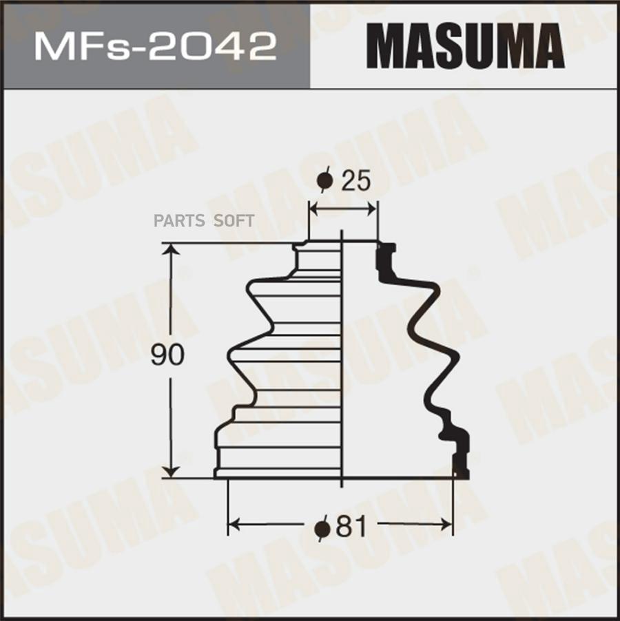 

Пыльник ШРУСа MASUMA mfs2042