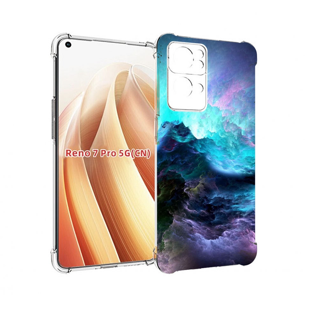 

Чехол MyPads Волна для OPPO Reno7 Pro 5G, Прозрачный, Tocco