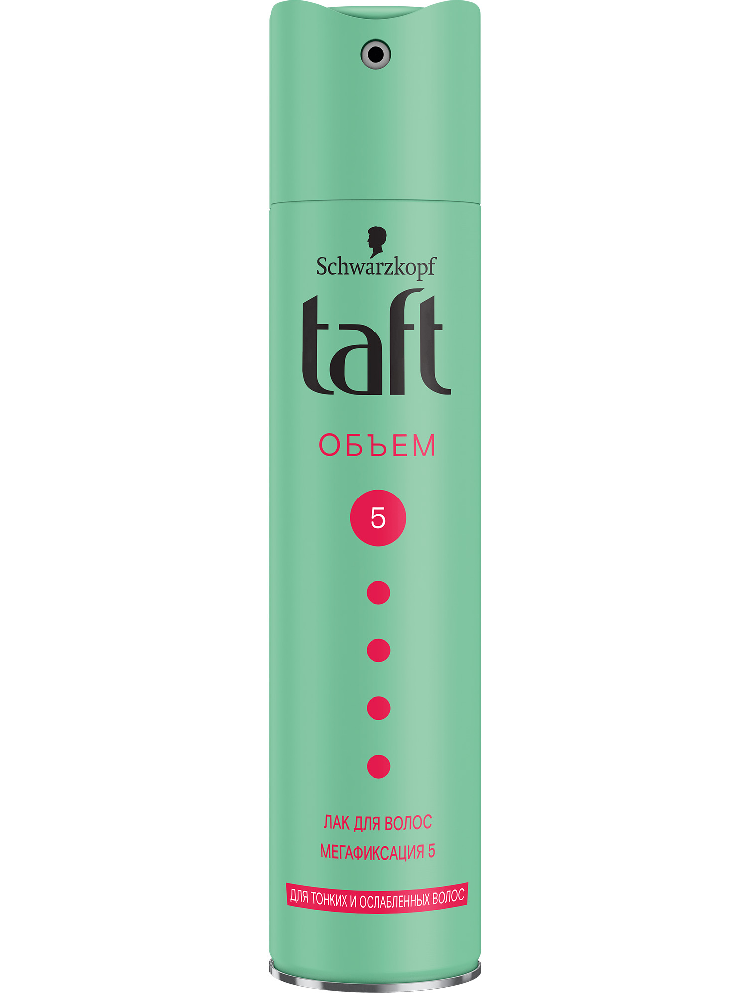 Лак для укладки волос Taft Объём, для тонких и ослабленных волос, мегафиксация 5, 225 мл