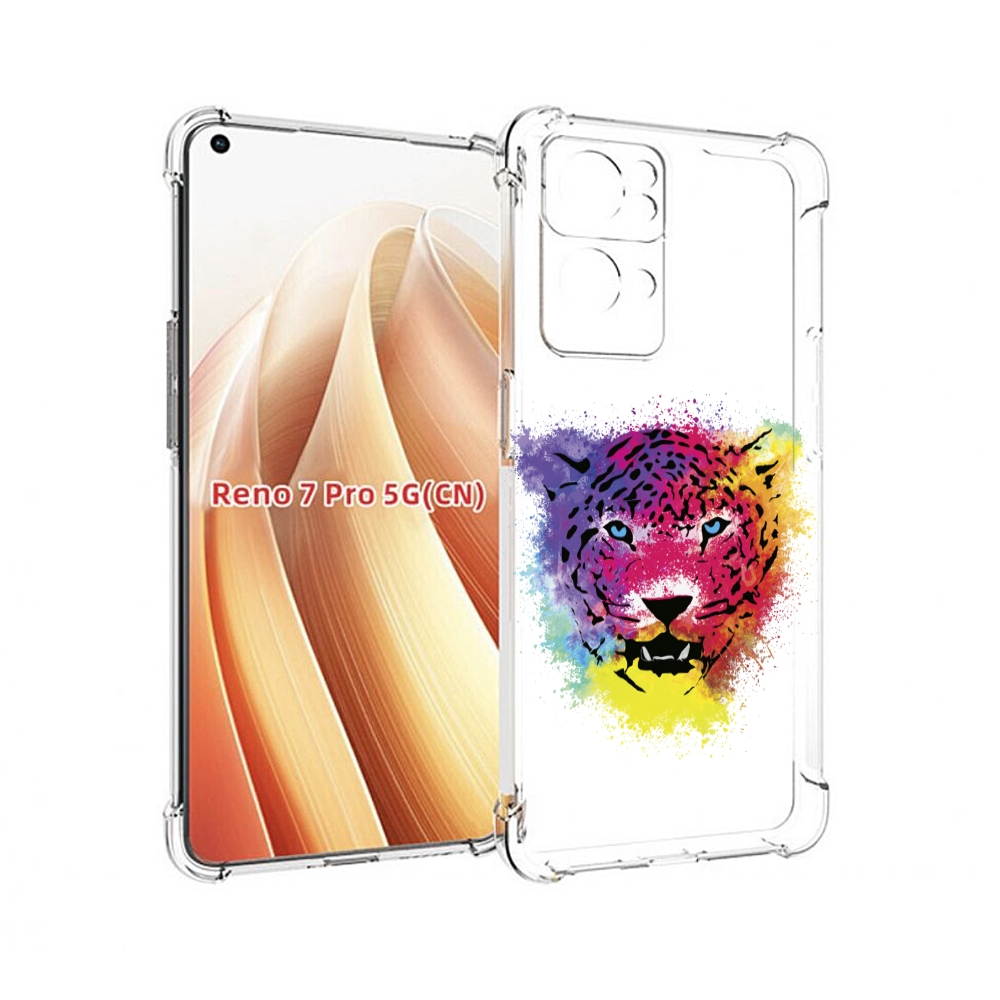 

Чехол MyPads Гепард для OPPO Reno7 Pro 5G, Прозрачный, Tocco