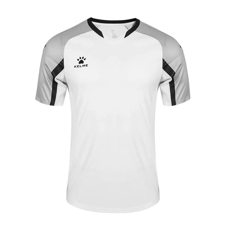 Футболка футбольная KELME Short sleeve football 8051ZB1004-100-XL, размер XL