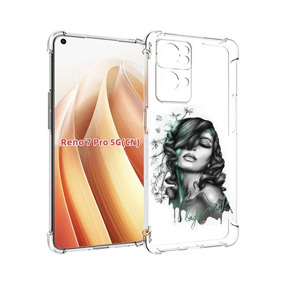 

Чехол MyPads Девушка 2 для OPPO Reno7 Pro 5G, Прозрачный, Tocco