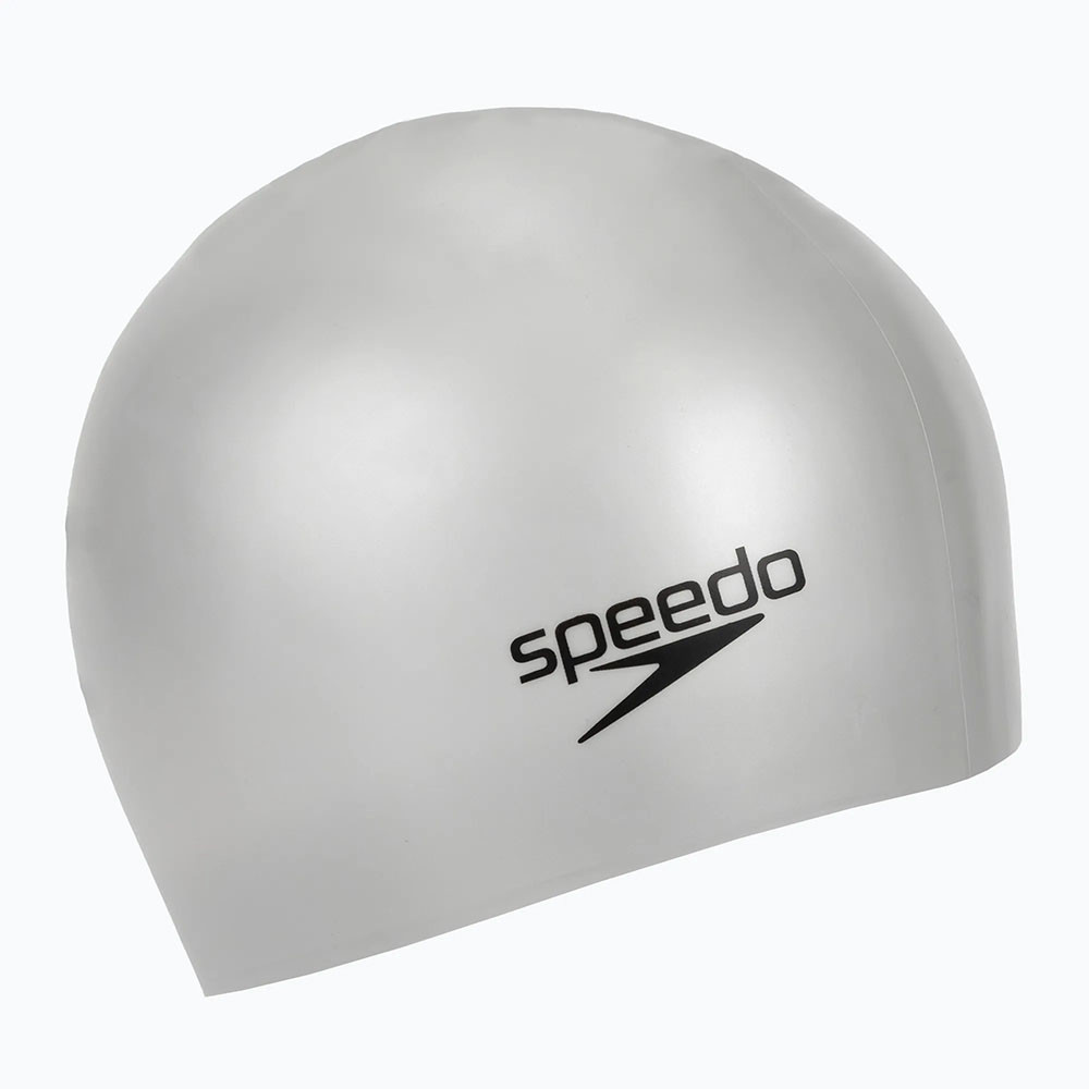 

Шапочка для плавания SPEEDO Long Hair Cap 8-0616814561, силикон, Серый, Long Hair Cap