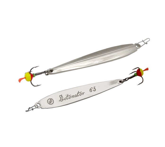 

Блесна вертикальная ECOPRO Detonator, 85мм, 11г, S, Серебристый, EPVJDT85S