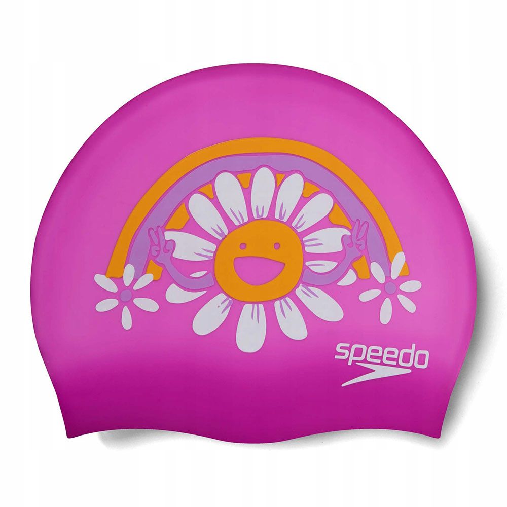 

Шапочка для плавания детская SPEEDO Boom Silicone Cap Jr,8-0838615956, силикон, Розовый, Boom Silicone Cap