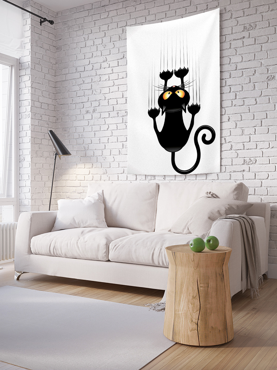

Вертикальное фотопанно на стену JoyArty Вредный кот 100x150 см, Вредный кот