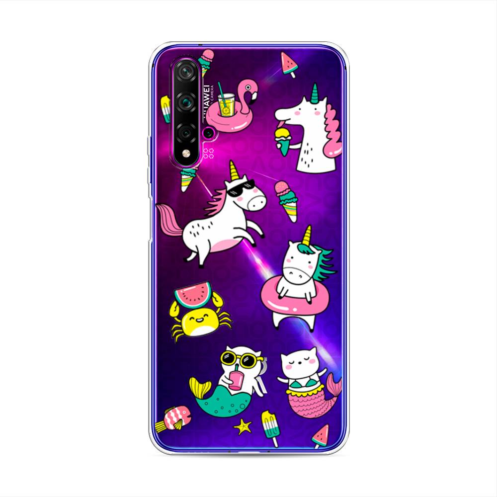 

Чехол Awog на Huawei Nova 5T "На отдыхе", Разноцветный, 610550-2