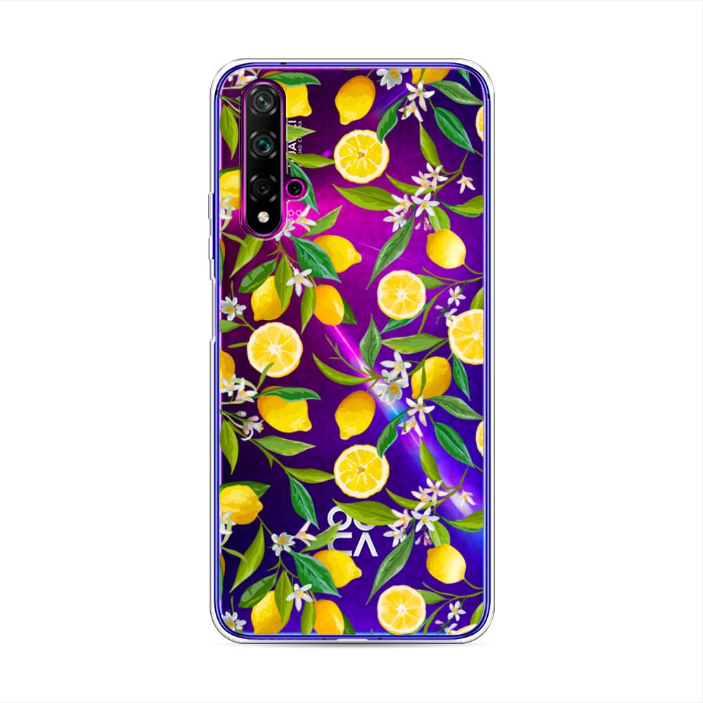 

Чехол Awog на Huawei Nova 5T "Сочные лимоны", Разноцветный, 610550-10