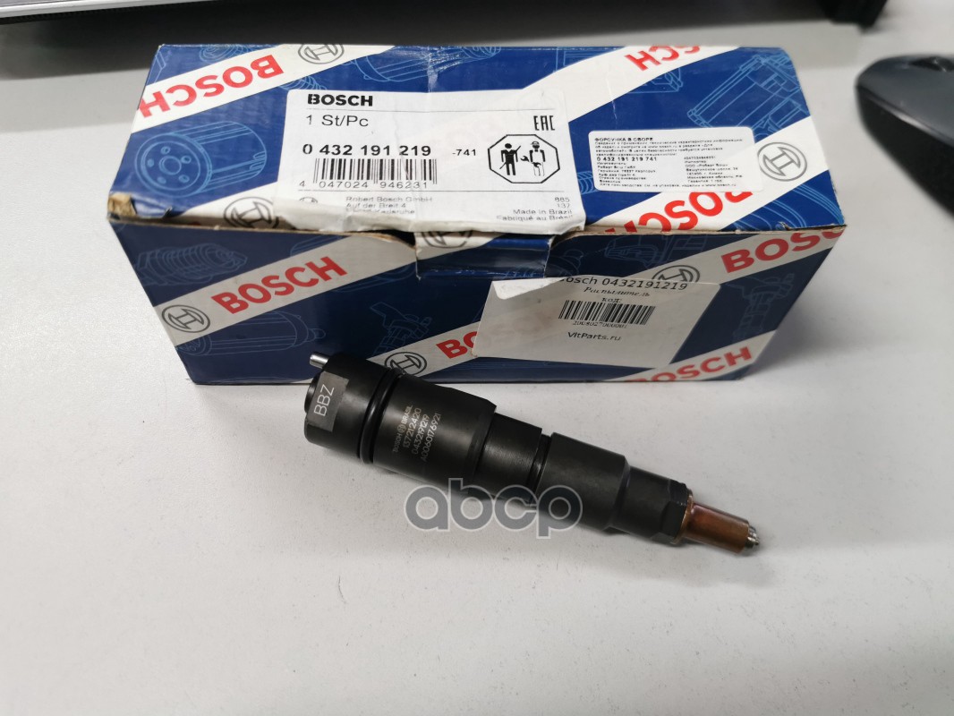 

BOSCH 0432191219 0 432 191 219 форсунка \ MB Axor II () 1шт
