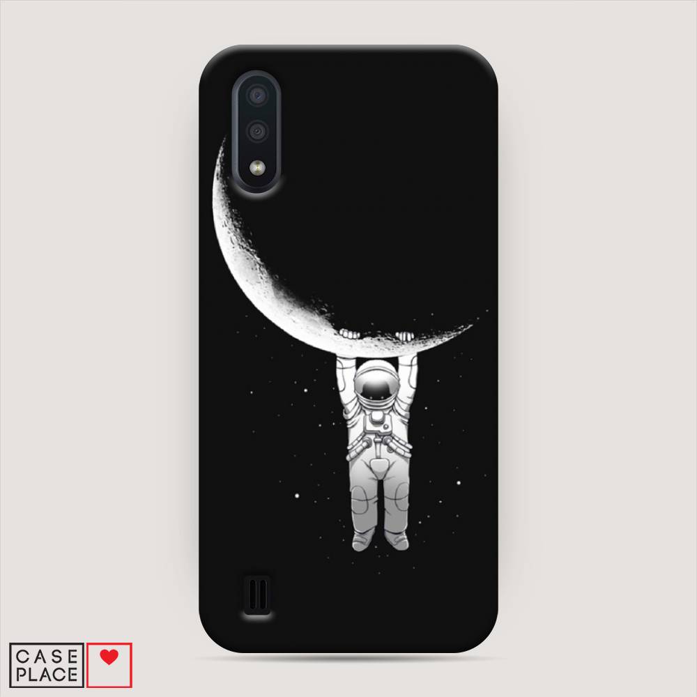 

Пластиковый чехол "Космонавт" на Samsung Galaxy A01