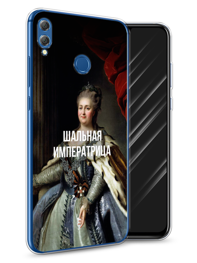 

Чехол Awog на Honor 8X "Шальная императрица", Синий;красный;белый, 66750-6