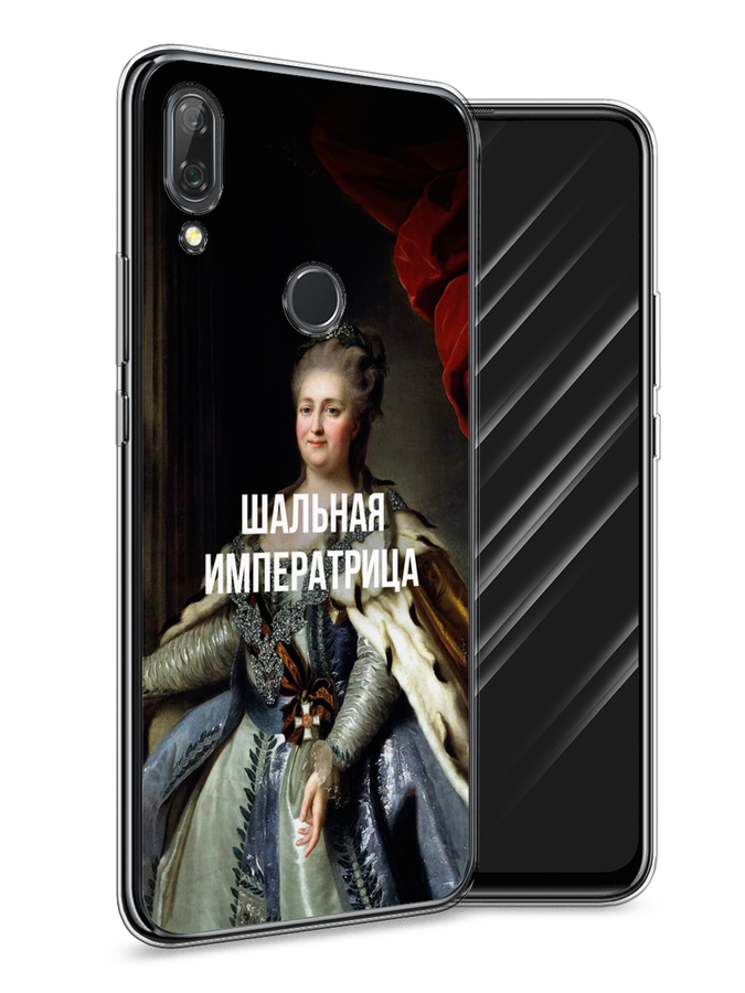 

Чехол Awog на Huawei P Smart Z "Шальная императрица", Синий;красный;белый, 69450-6