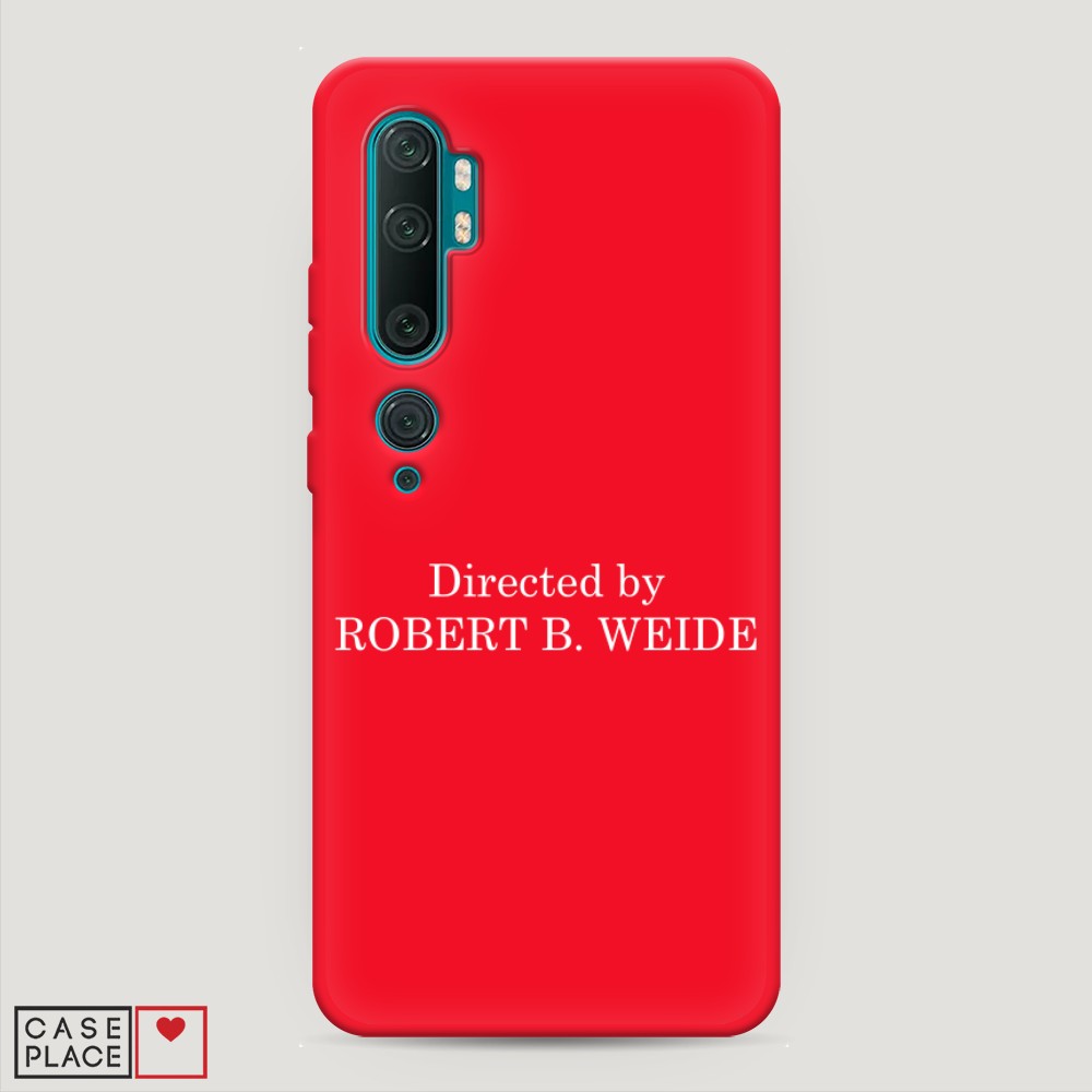 фото Матовый силиконовый чехол "robert b weide" на xiaomi mi note 10 awog