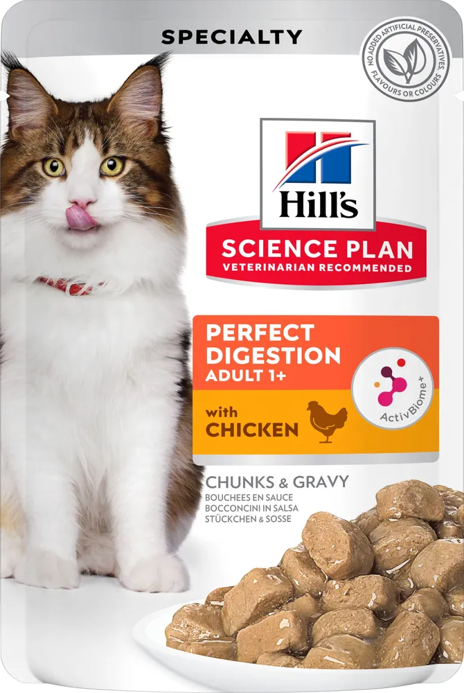 Влажный корм для кошек Hill's Science Plan с курицей, 85 г