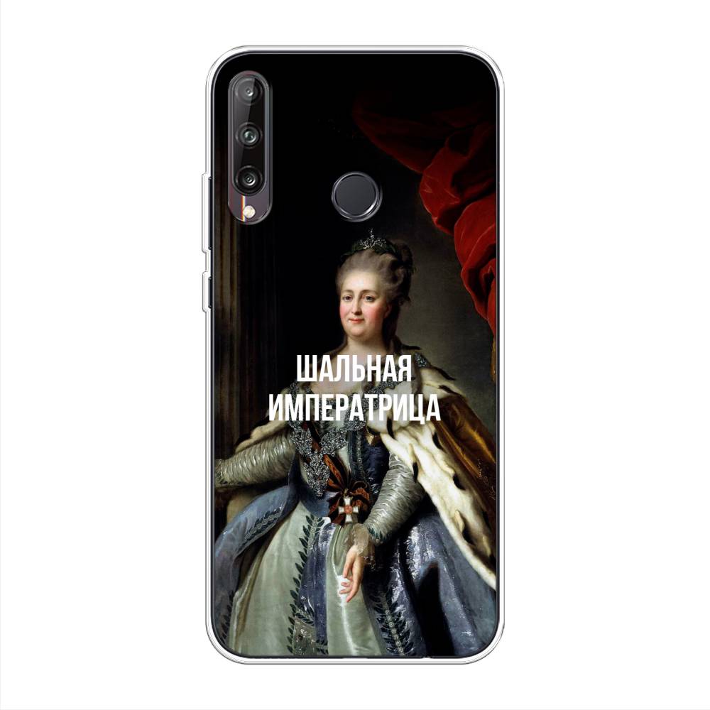

Чехол Awog на Huawei P40 lite E "Шальная императрица", Синий;красный;белый, 612450-6