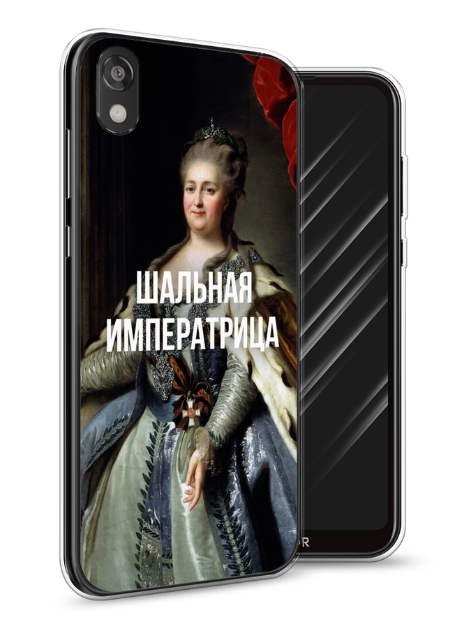 

Чехол Awog на Huawei Y5 2019 "Шальная императрица", Синий;красный;белый, 69050-6