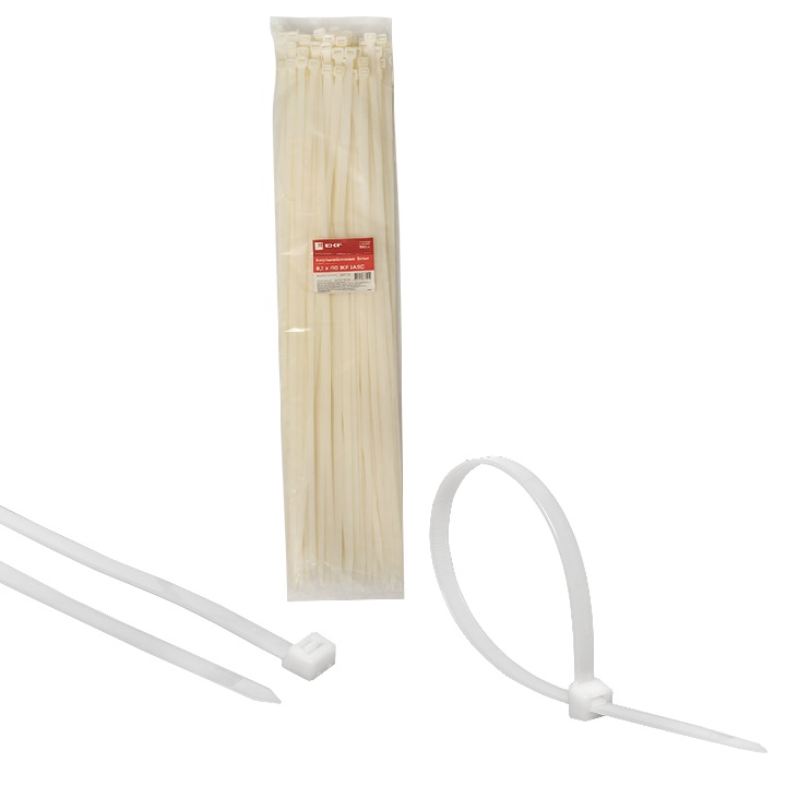 

Хомут нейлоновый, стяжка EKF Basic, 8,2х810 мм., 100шт. в упаковке, Белый, Nylon 6.6