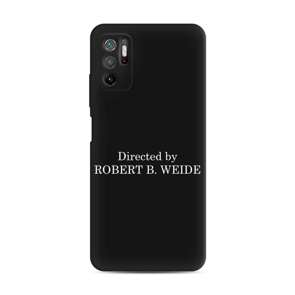 фото Матовый силиконовый чехол "robert b weide" на xiaomi poco m3 pro awog