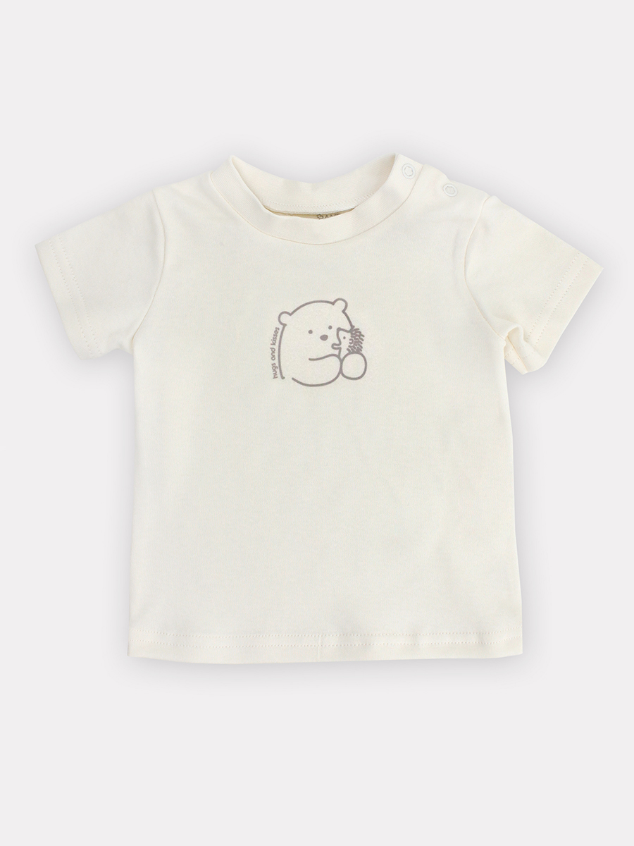 

Футболка Rant HUGS AND KISSES Friends Beige р.74, 4674_print