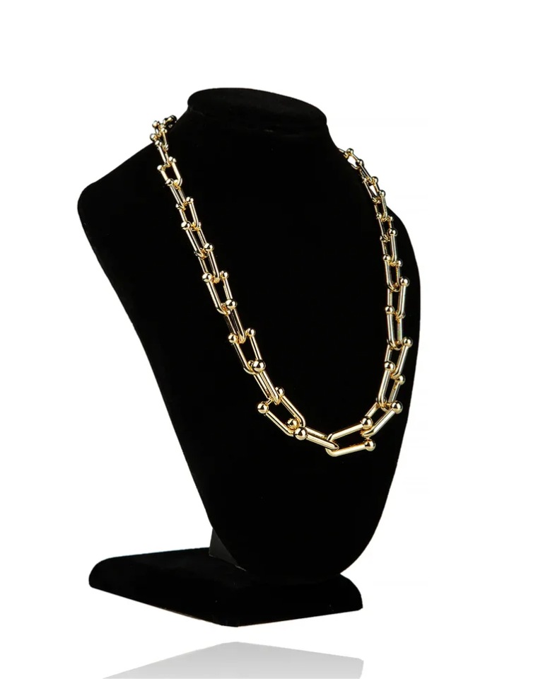 

Цепочка из бижутерного сплава 47 см Daroni 1504_0115_Gold