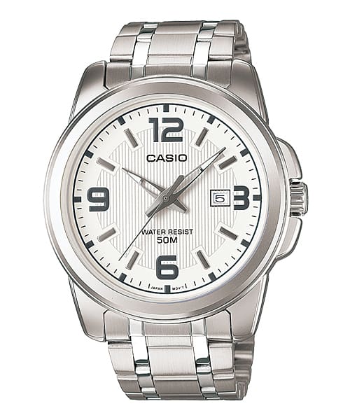 фото Наручные часы мужские casio mtp-1314d-7a серебристые