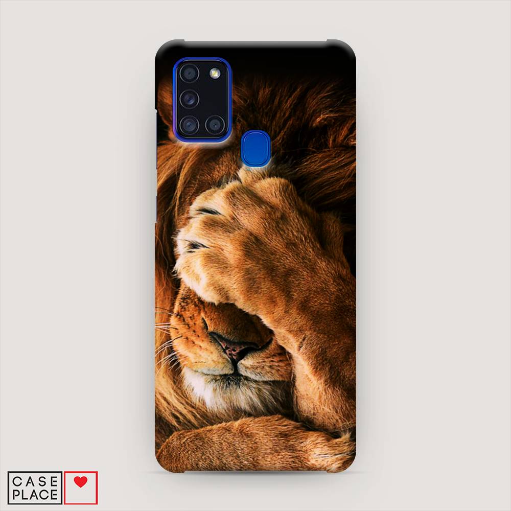 

Пластиковый чехол "Львиный стыд" на Samsung Galaxy A21s, 2100220-1