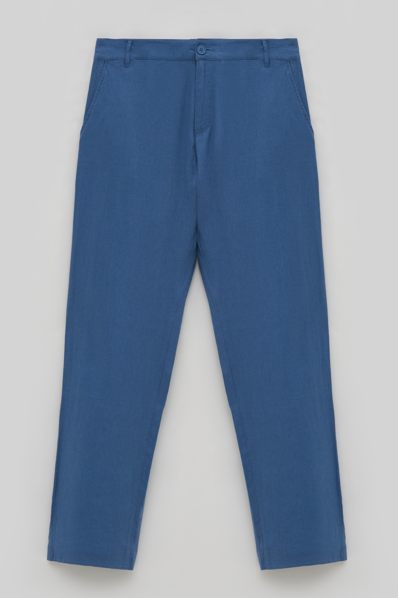 

Брюки мужские Finn Flare BAS-20024 синие 4XL, Синий, BAS-20024
