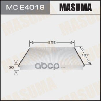 

Фильтр салона AC0128 MASUMA OPEL/ ASTRA/ V1600, V2200 98-05 (1/40)