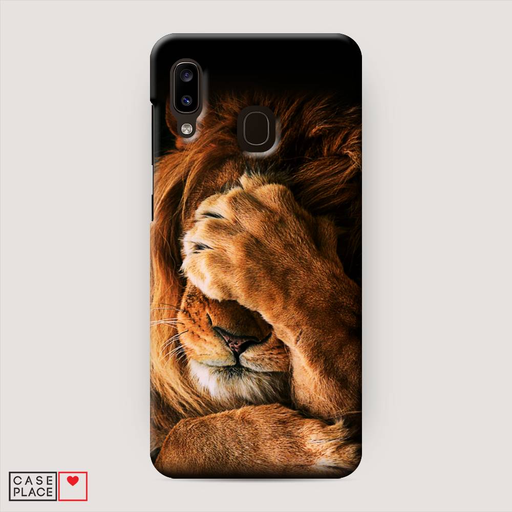

Пластиковый чехол "Львиный стыд" на Samsung Galaxy A30, 27520-1