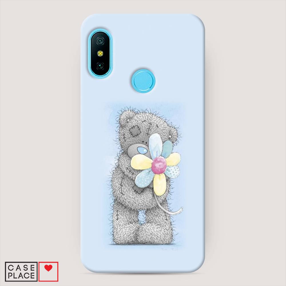

Пластиковый чехол "Me to you с ромашкой" на Xiaomi Redmi 6 Plus, 33920-1
