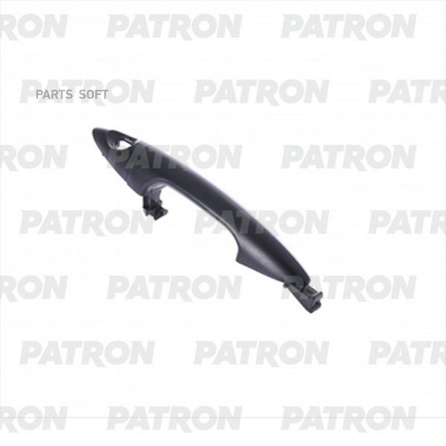 

PATRON Ручка двери наружн передн лев Hyundai Accent 4D/5D 12-17 (черн)