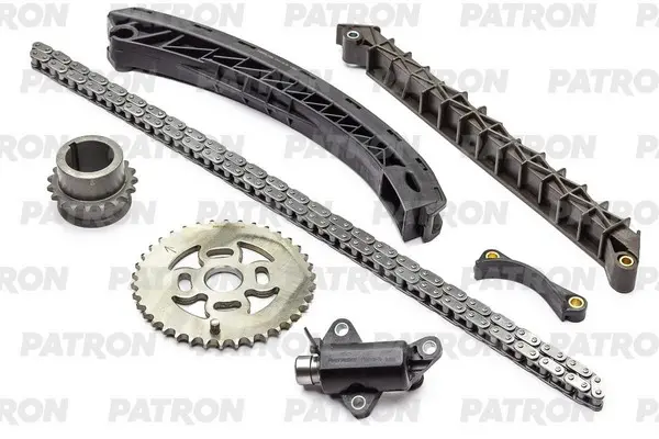 

PATRON Комплект цепи ГРМ (Цепь-1, Нат-1, Усп-3, Шест-2) BMW: 3 (E46) 318 i M43 94-01
