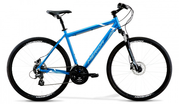 

MERIDA Crossway 10-D 2021 синий/белый 52cm, Crossway 10-D 2021 синий/белый 52cm