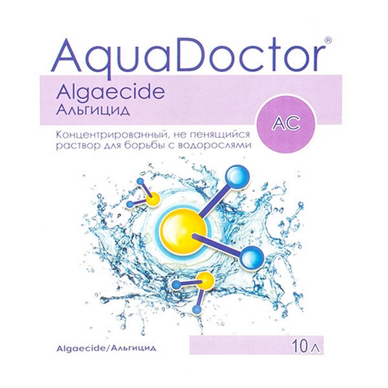 

Альгицид непенящийся AquaDoctor 10L AQ3210