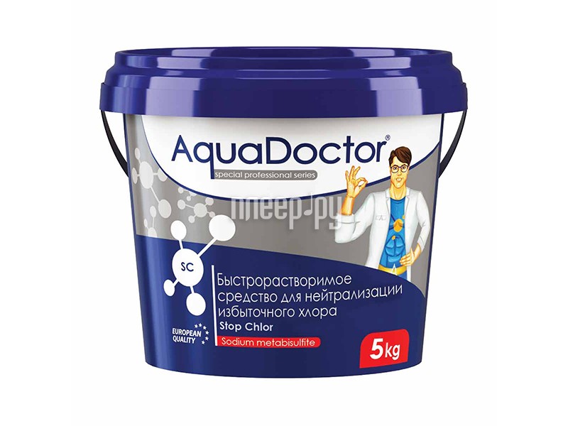 

Средство для нейтрализации избыточного хлора AquaDoctor 5kg AQ19839