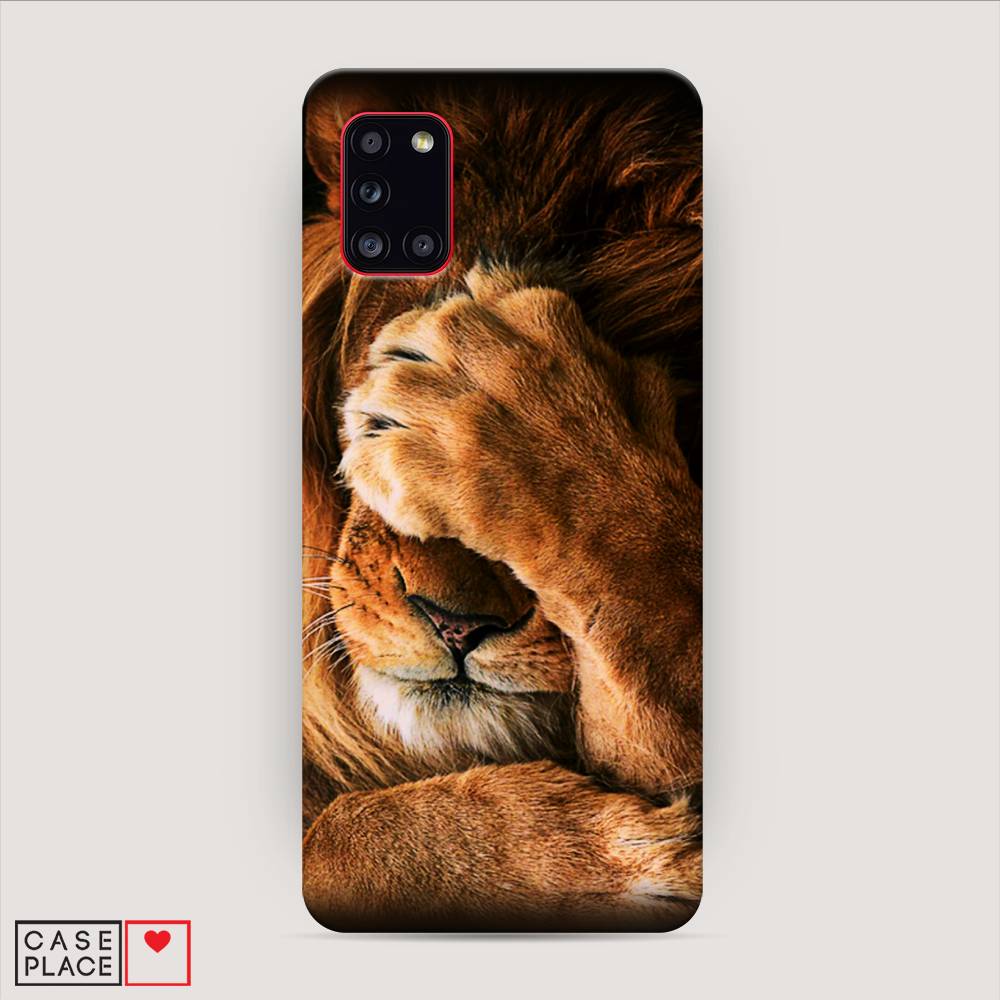 

Пластиковый чехол "Львиный стыд" на Samsung Galaxy A31, 2100320-1