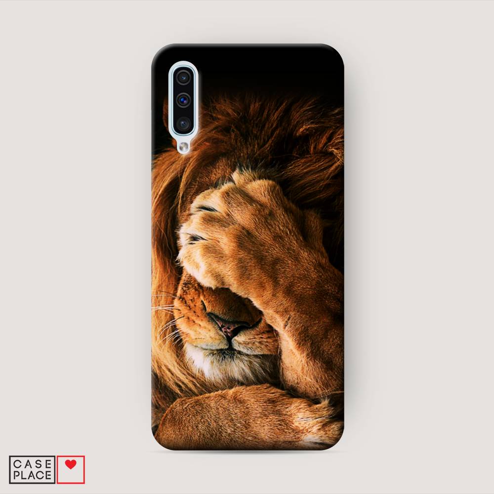 

Пластиковый чехол "Львиный стыд" на Samsung Galaxy A50, 27720-1