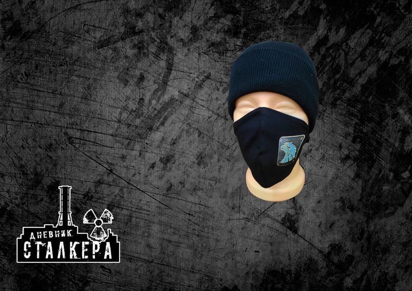 

Маска унисекс NoBrand Наемники stalker_masknaemniki черная, Черный, stalker_masknaemniki
