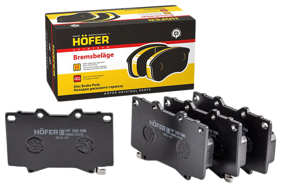 

Тормозные колодки HOFER HF 350 596