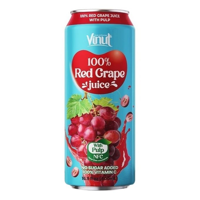 Сок Vinut красный виноград с мякотью 500 мл