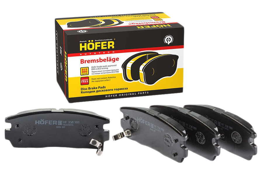 

Колодки тормозные HOFER HF 350 901